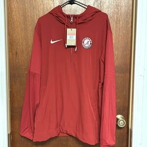 NIKE ALABAMA CRIMSON TIDE MENS LARGE 1/4 ZIP JACKET